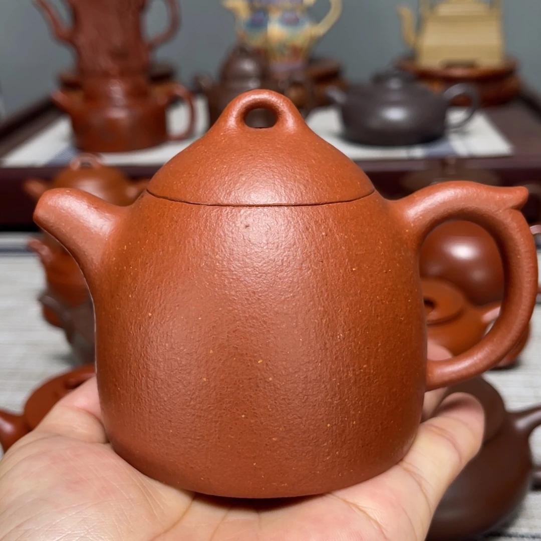茶壶紫砂全手工制作200cc