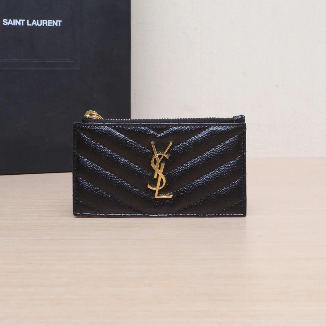 99新 YSL/圣罗兰 汤/P215969277/CASSANDRA 拉链零钱包