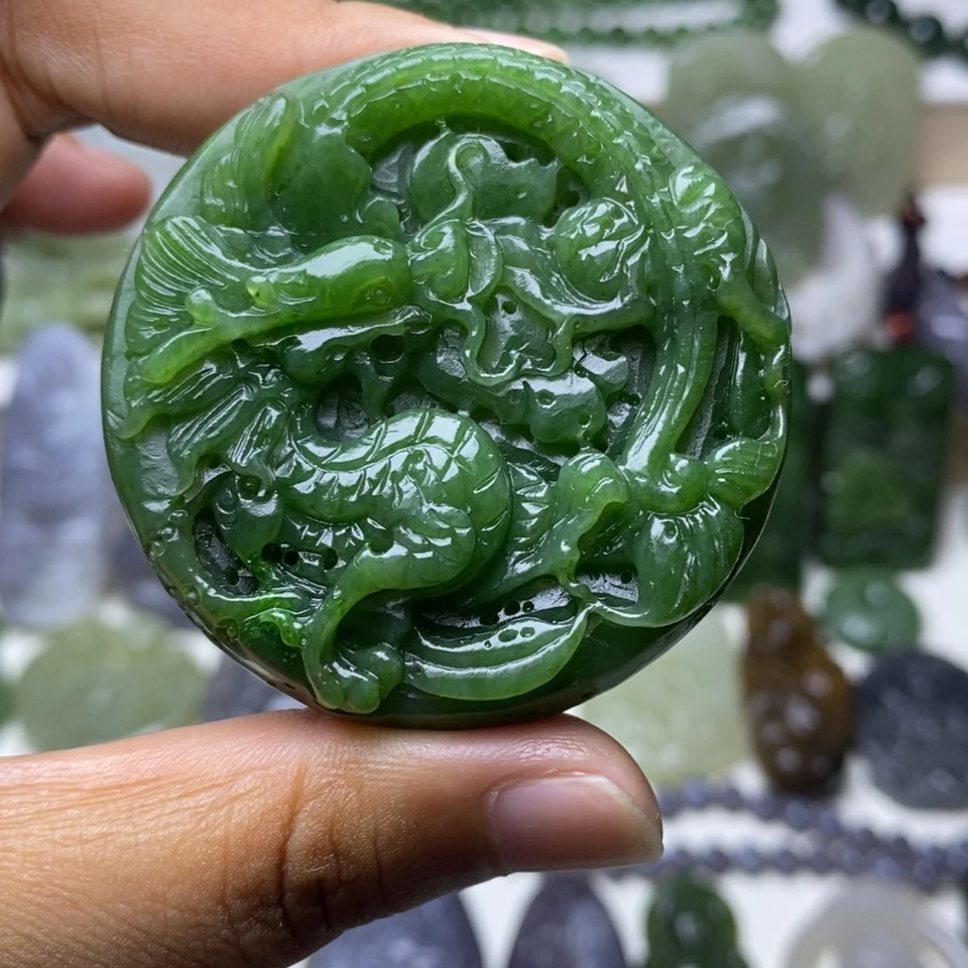 颈饰未镶嵌和田玉