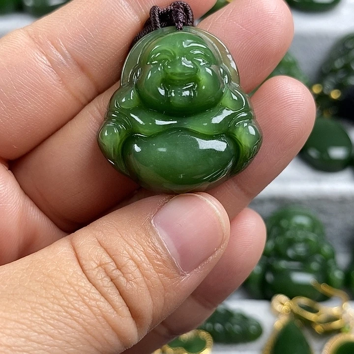 和田玉（碧玉）未镶嵌颈饰30