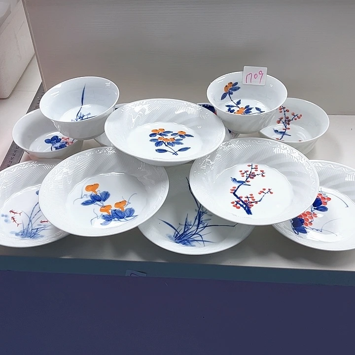 碗1709号陶瓷碗盘,破损包赔