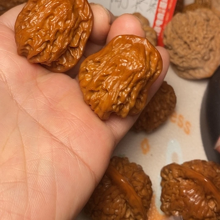 文玩核桃把件花生