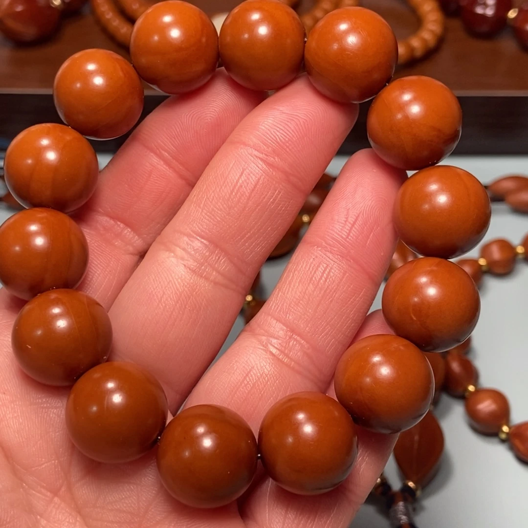 橄榄核手串/手链1.6正圆