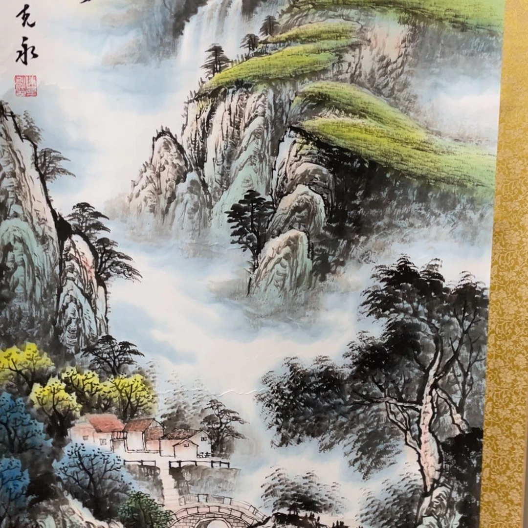 国画老师手笔手绘作品N