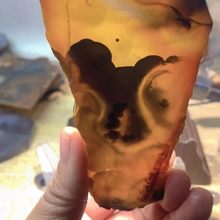 玛瑙/玉髓合金珠宝半成品