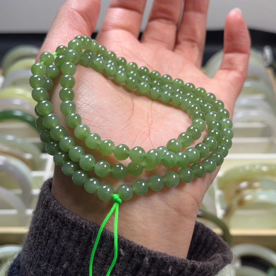 和田玉（碧玉）未镶嵌珠宝半成品