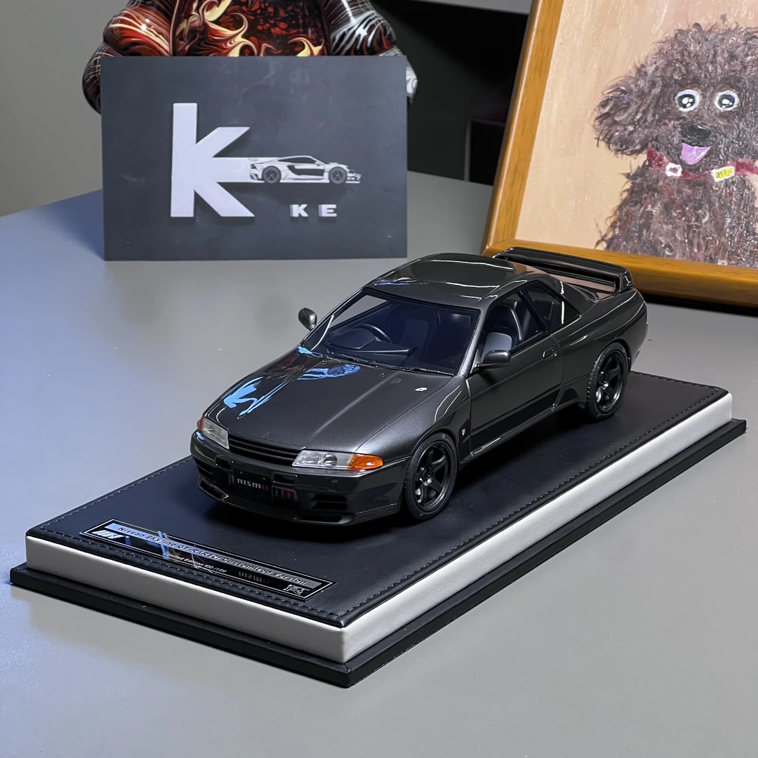MH1:18 尼桑Nissan Skyline GT-R (R32)树脂汽车模型艺术品摆件礼