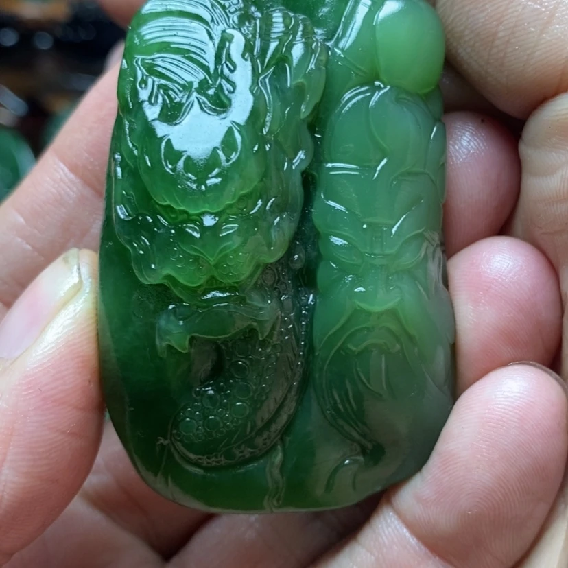 【闪购商品】和田玉（碧玉）挂件未镶嵌