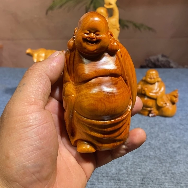 柏木（崖柏）木雕工艺品摆件家居崖柏手把件