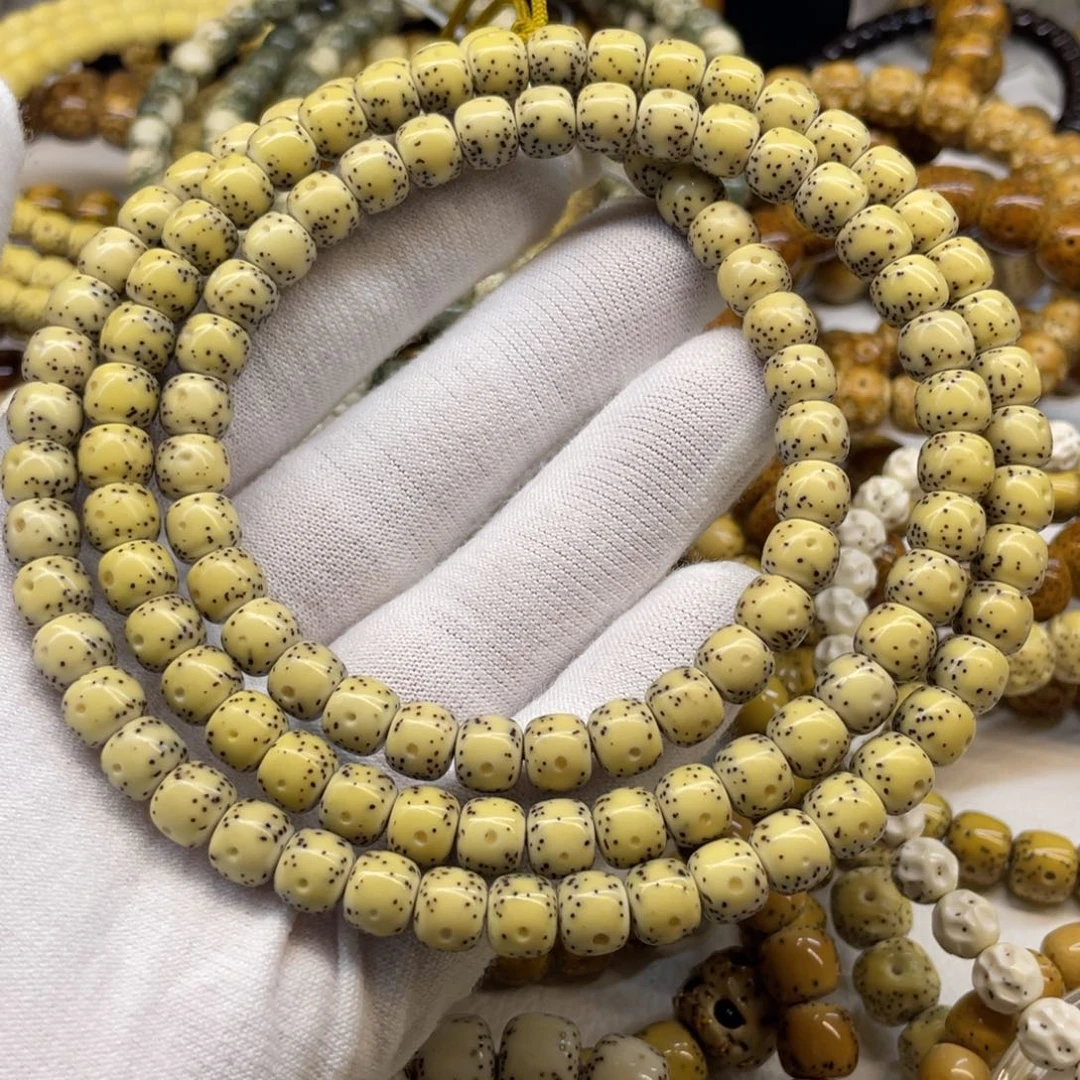 星月菩提吊坠石玉黄金瞳大眼睛7.5/6.5