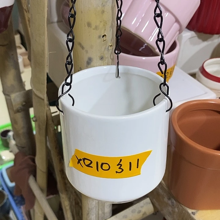 摆件陶盆有孔 微瑕介意勿拍