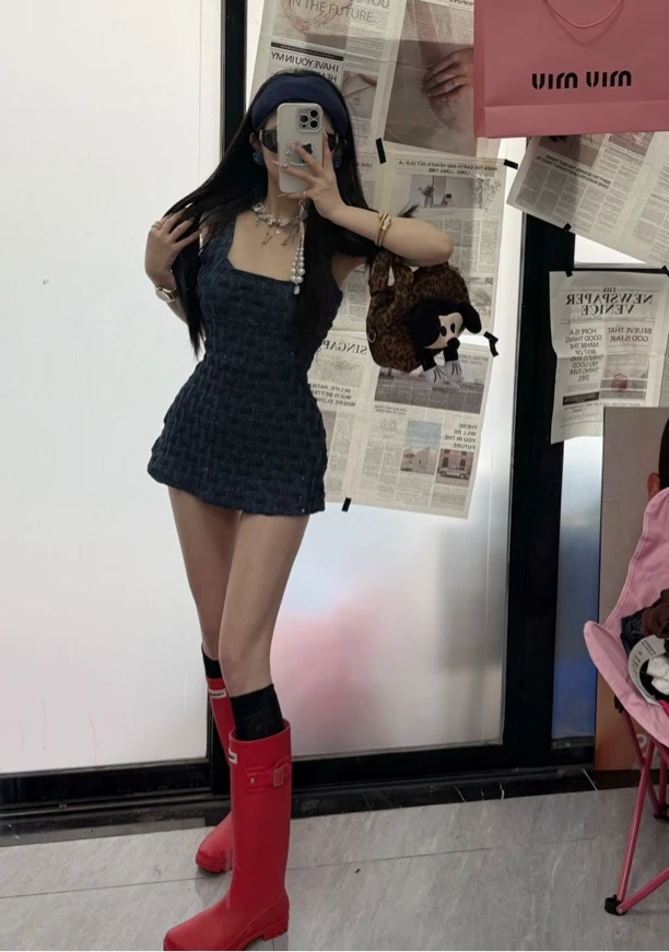 7 ·July 6/10“海星告白”背带可调节牛仔背心