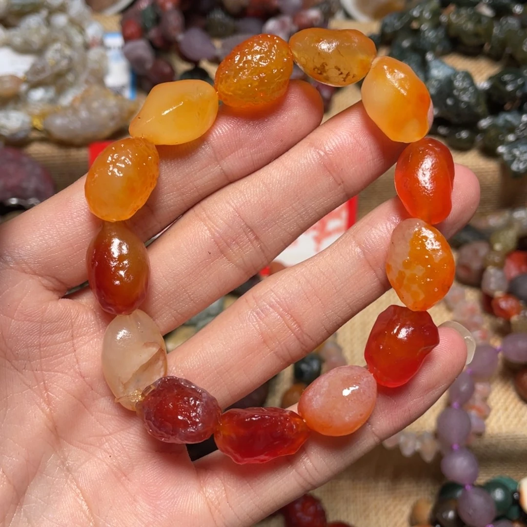 玛瑙/玉髓手链未镶嵌