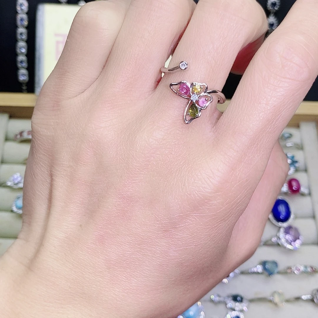 未镶嵌戒指碧玺589