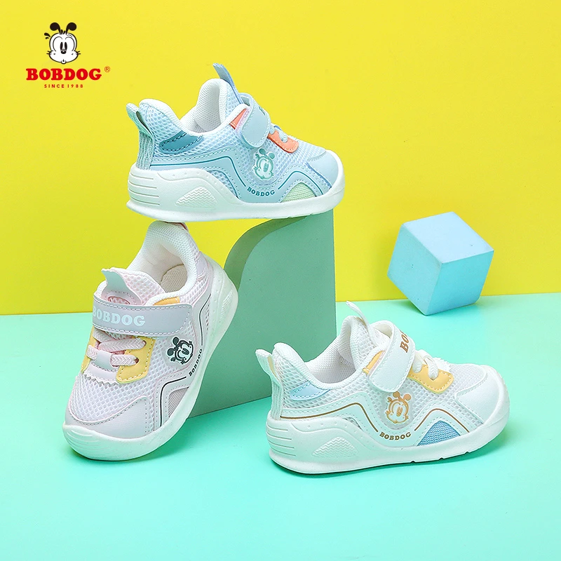 Bobdog/巴布豆【春秋单鞋】新款网面小童幼童学步机能夏天鞋203