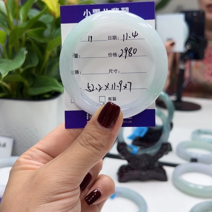 翡翠未镶嵌手镯11
