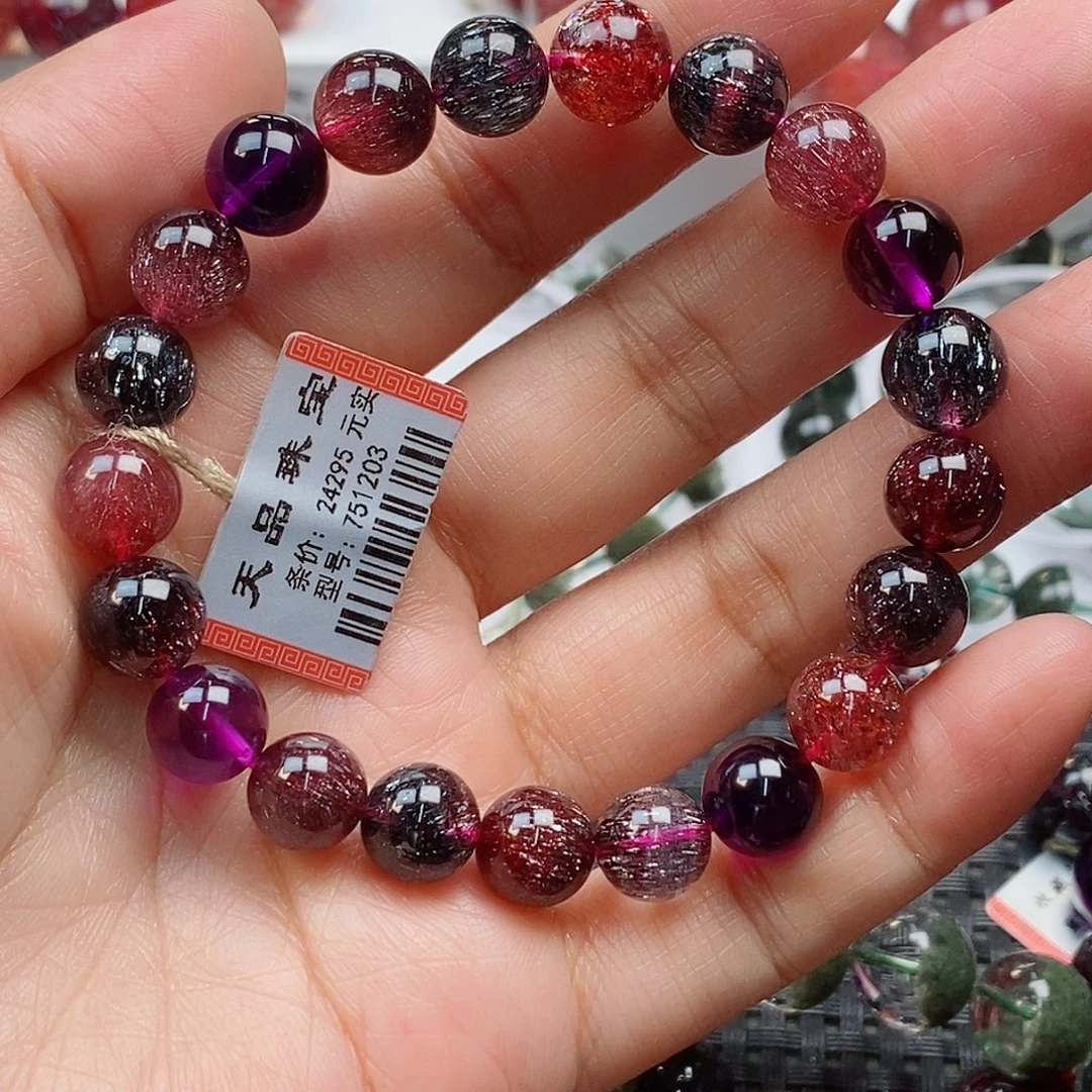 未镶嵌水晶手链超七手链751203