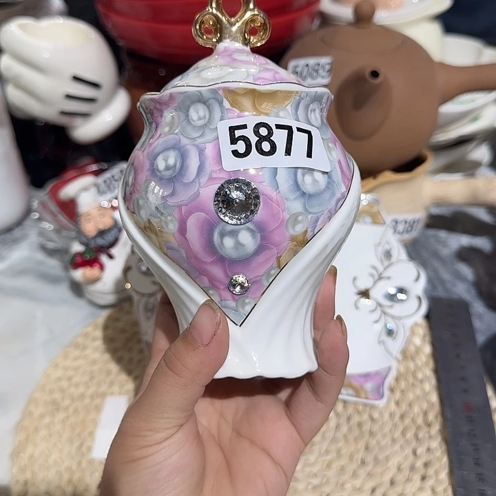 瓷片微瑕陶瓷满15包邮5877