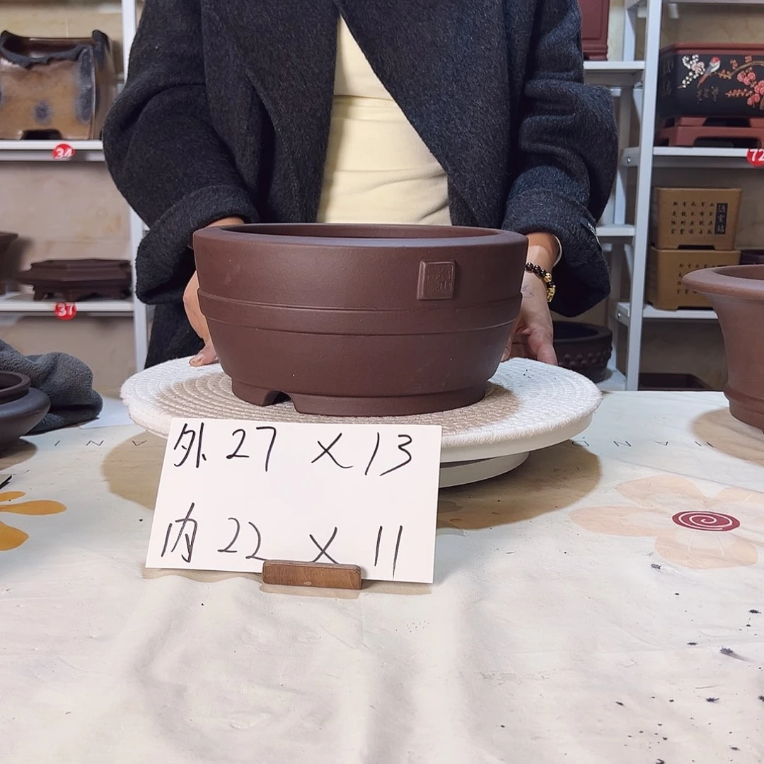 紫砂紫砂花盆等各种