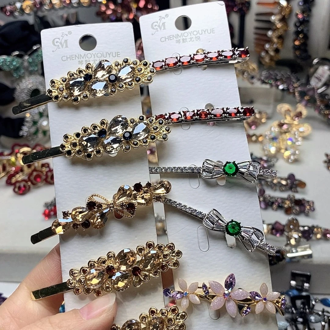 仿水晶合金一字夹