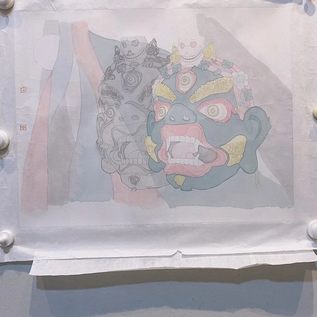 国画甘超存老师作品