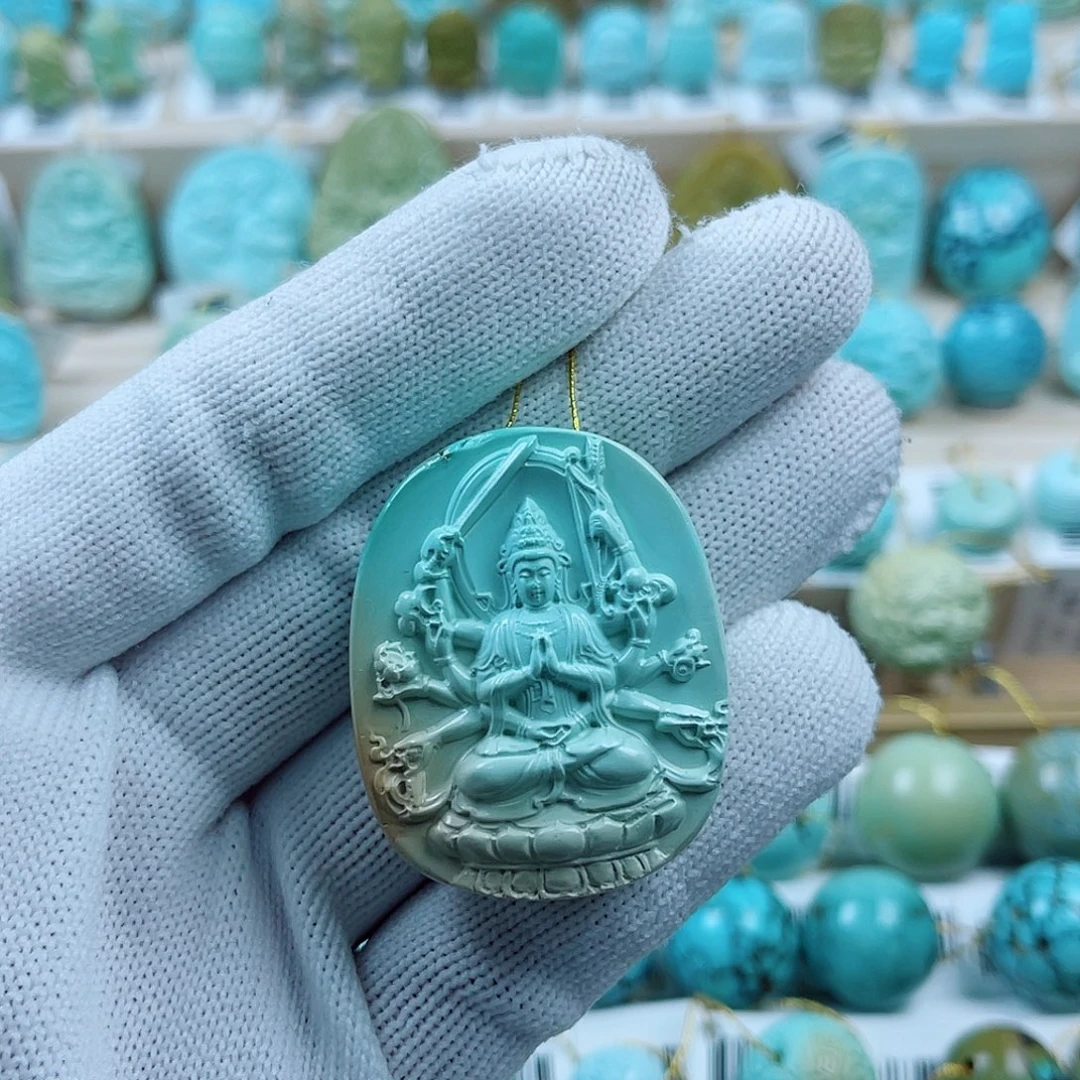 绿松石未镶嵌珠宝奇石