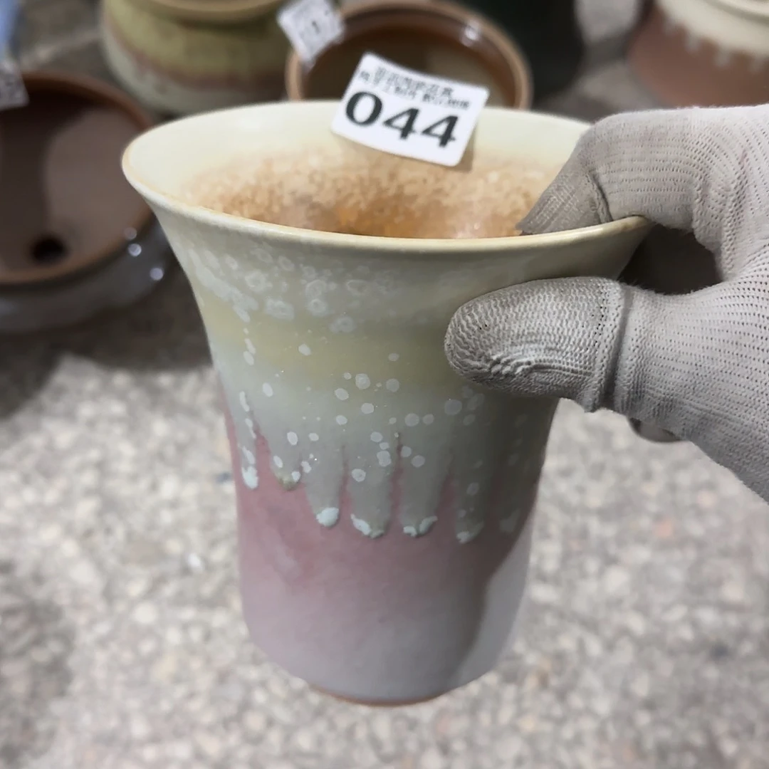 瓷片次品景德镇手工花盆