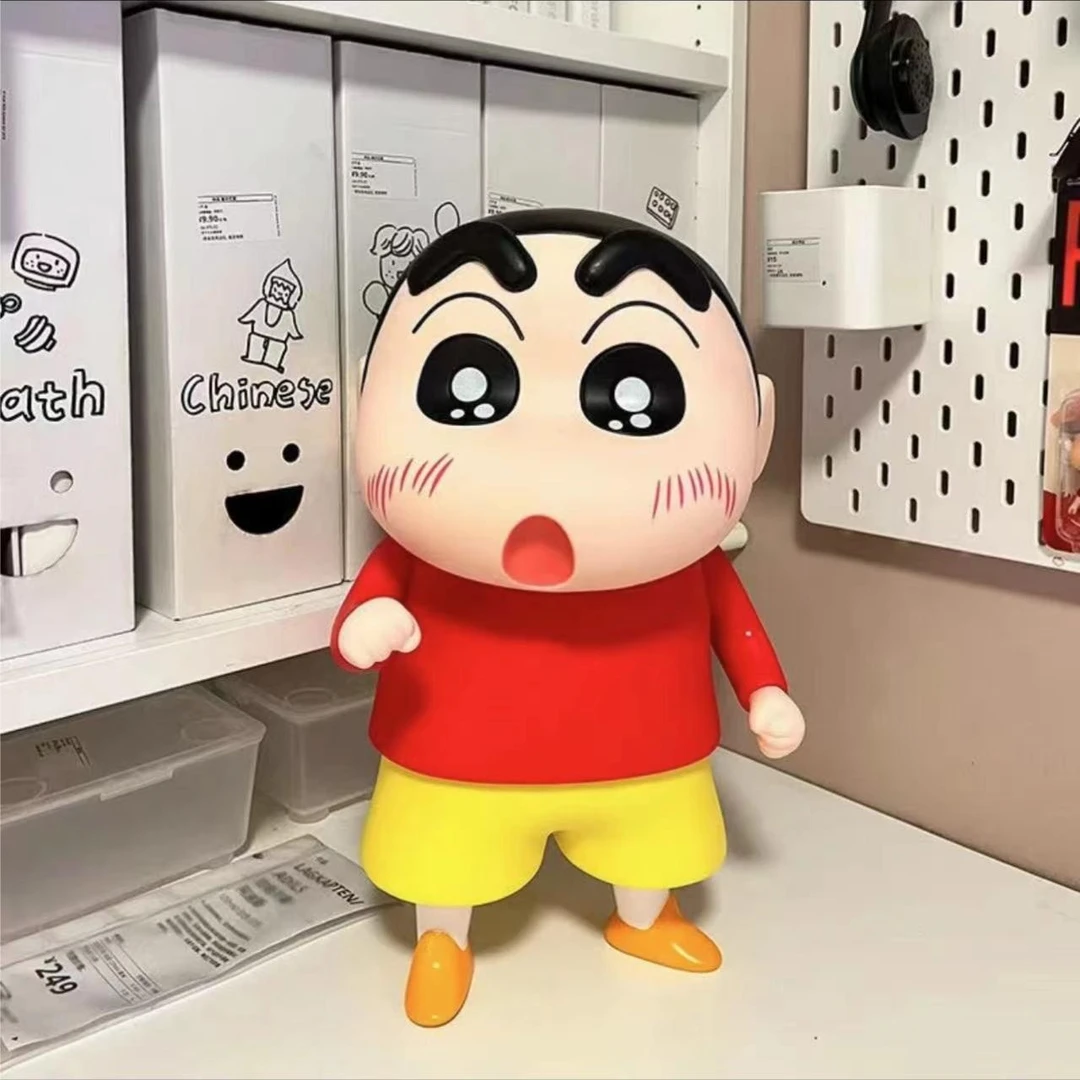 40CM大号蜡笔小新睡衣小新左右潮玩动漫摆件手办二次元