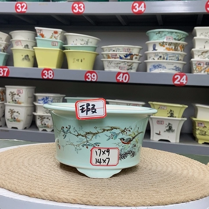 紫砂紫砂花盆1239