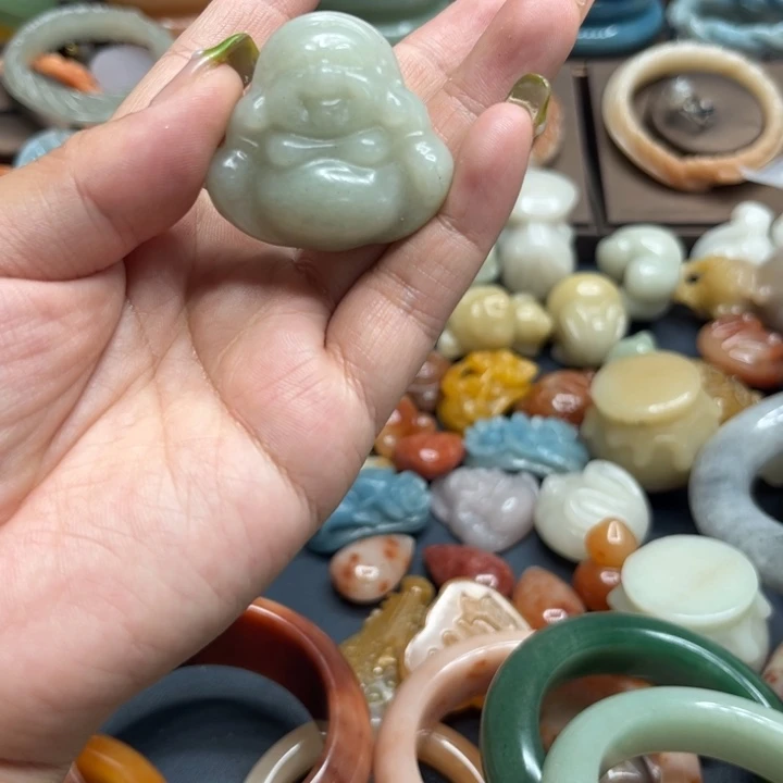 合金手链石英质玉