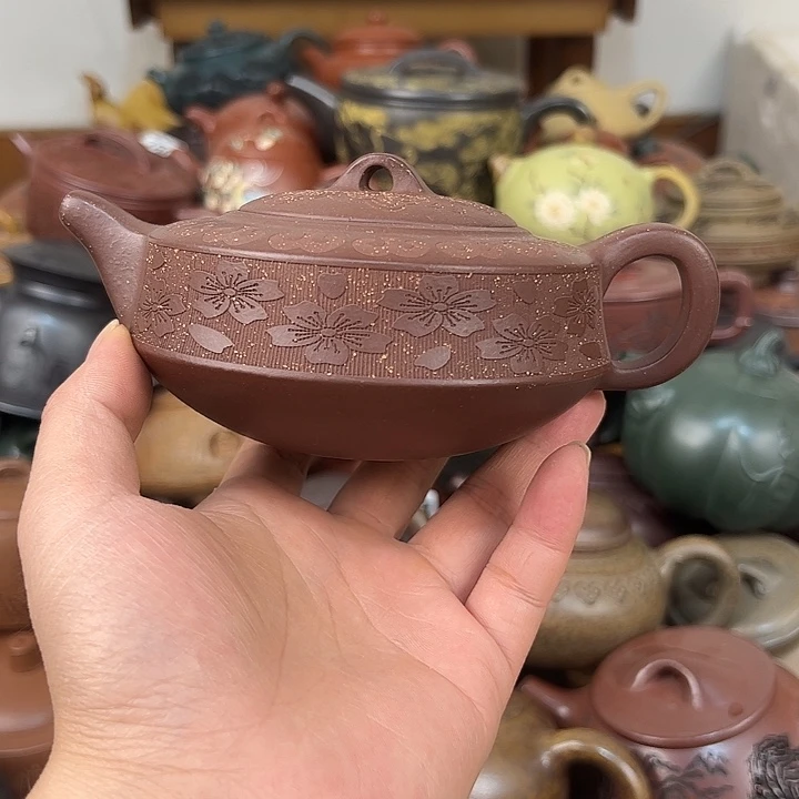 茶壶紫砂紫砂壶微瑕