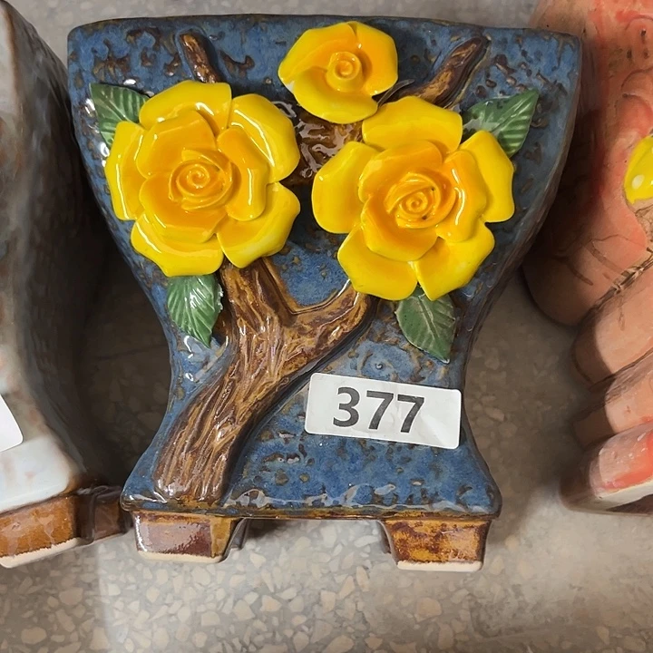 粗陶材质多肉花盆