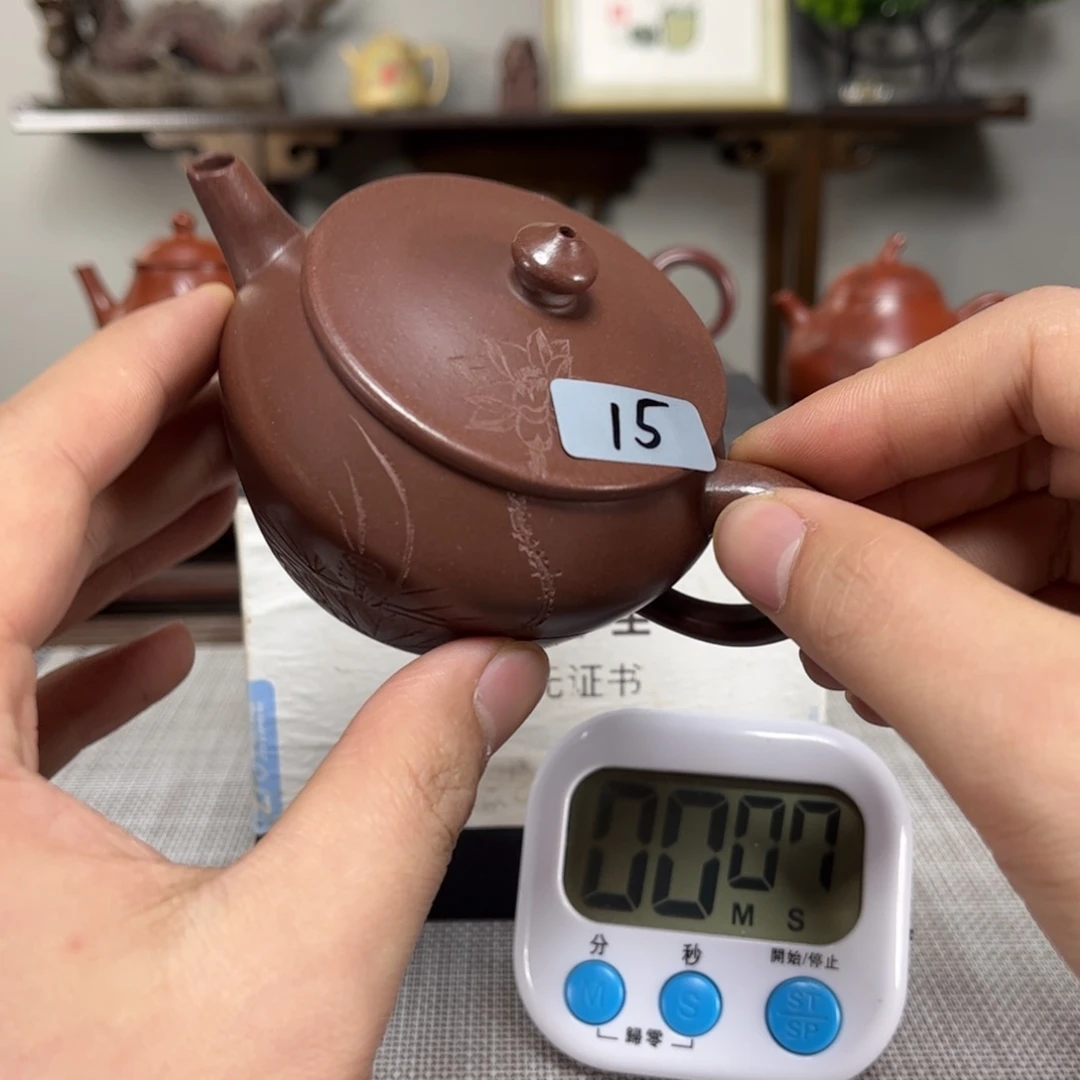 紫砂茶壶猪*佬微瑕处理
