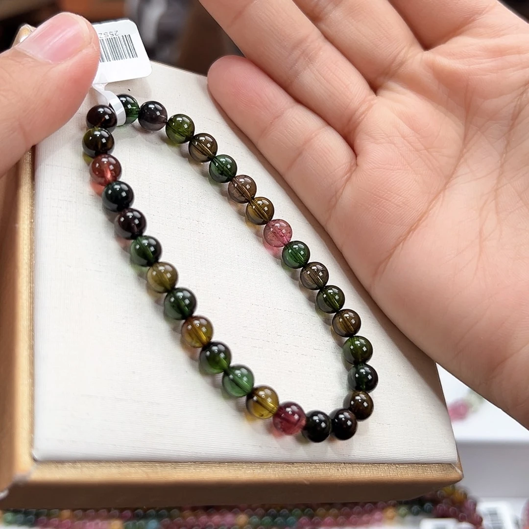 未镶嵌碧玺手串6.3mmmmmmmmmm