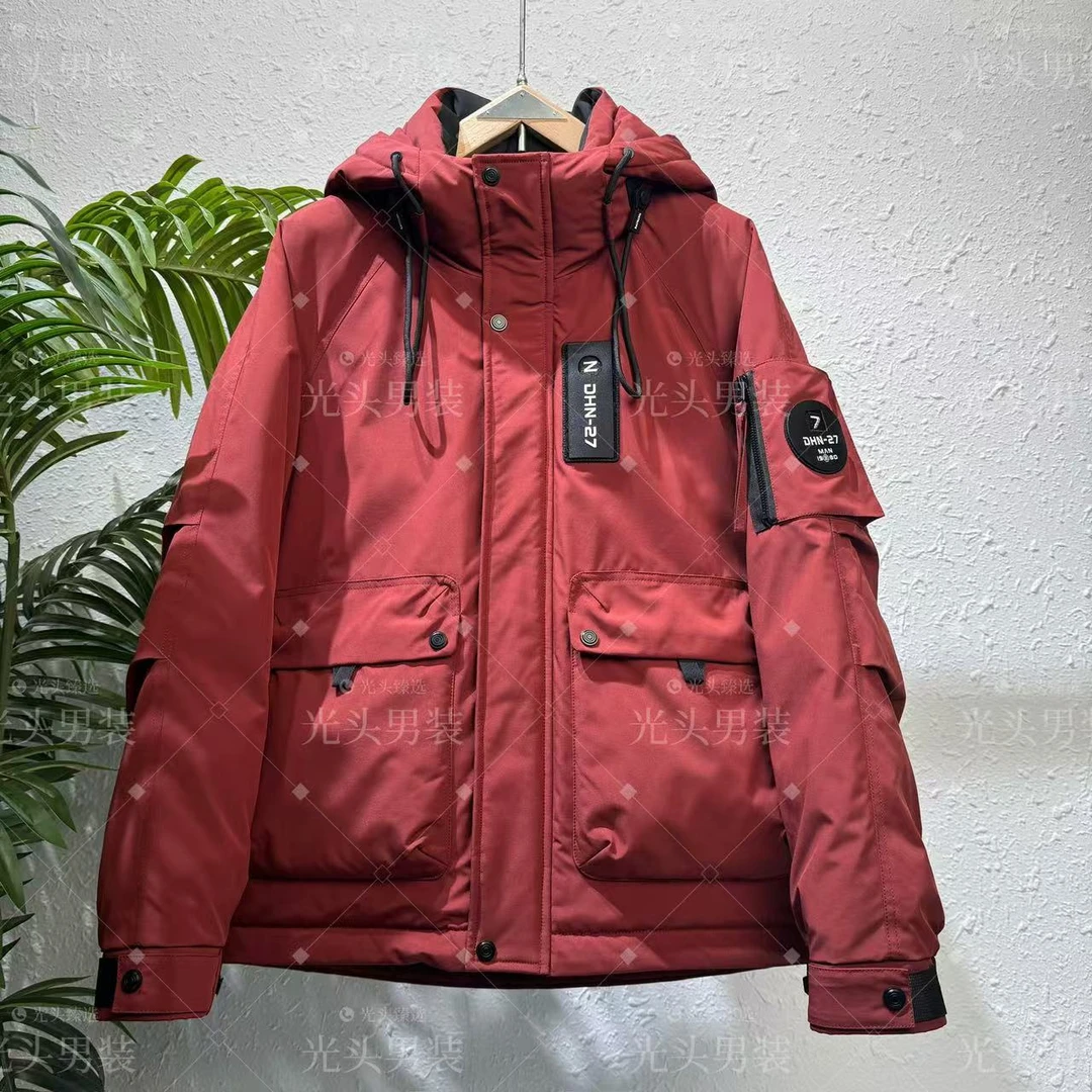 『光头臻选』【寒冬守护者2.0】户外工装机能风极寒保暖极寒外套-9356