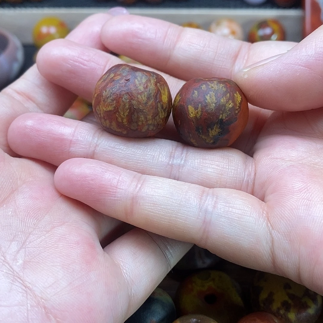 简***简玛瑙/玉髓未镶嵌战国红玛瑙