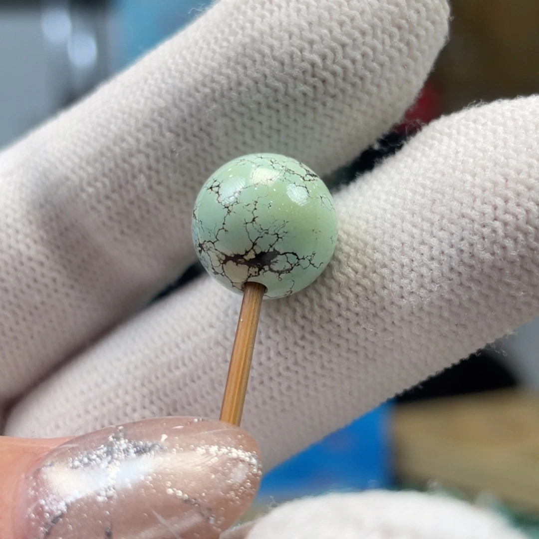 绿松石未镶嵌挂件