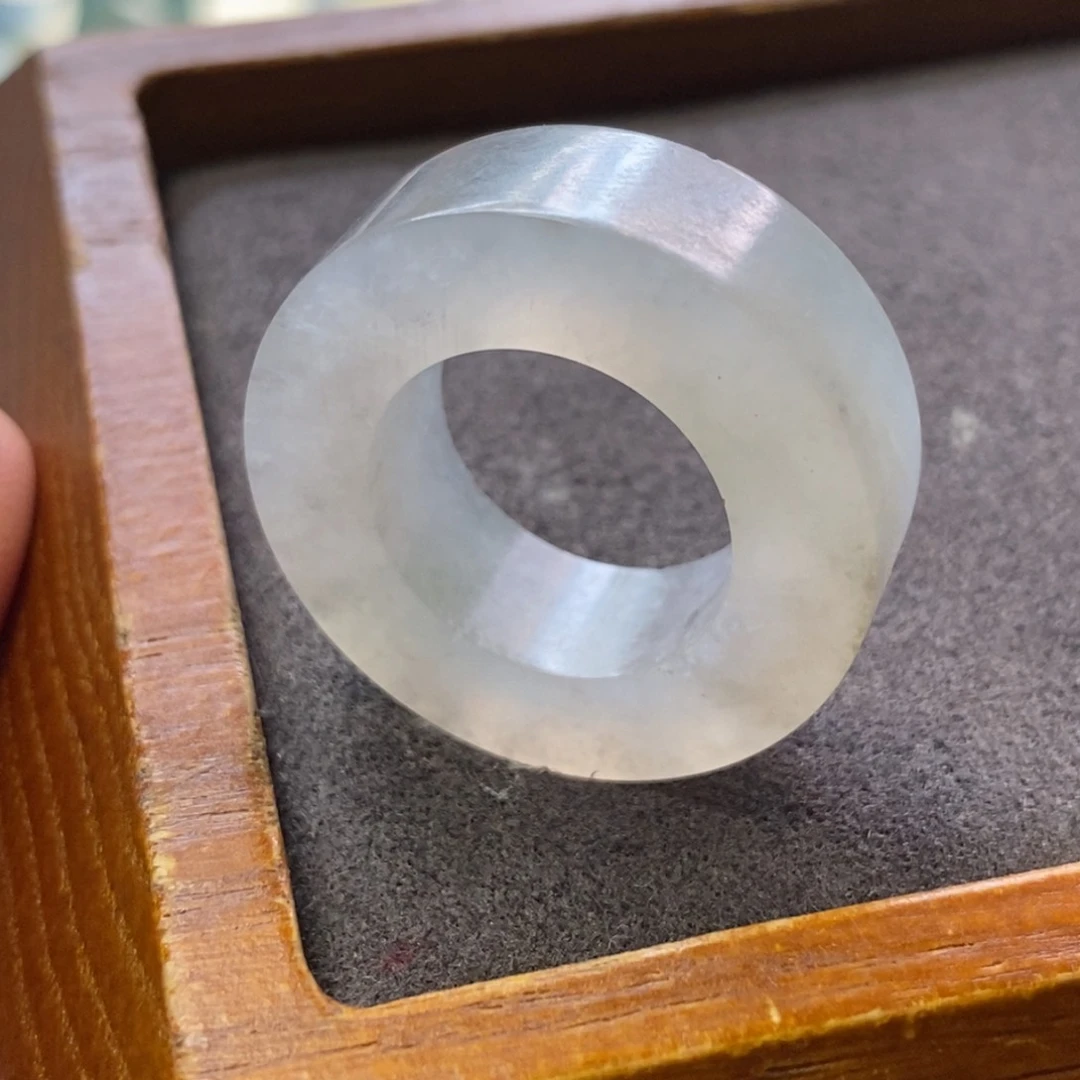 定制翡翠未镶嵌翡翠戒指13-26