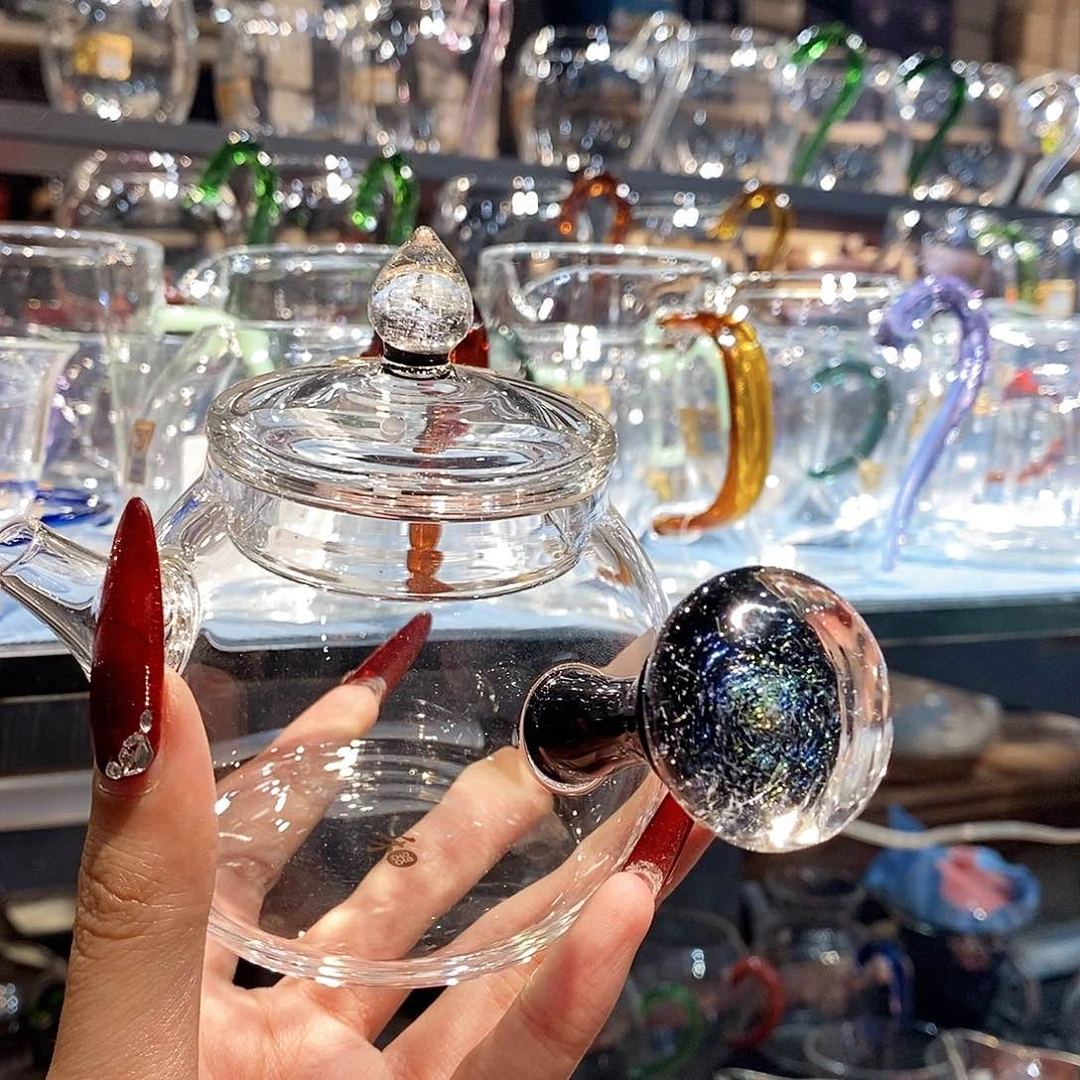 水晶玻璃吸管款阿**李，