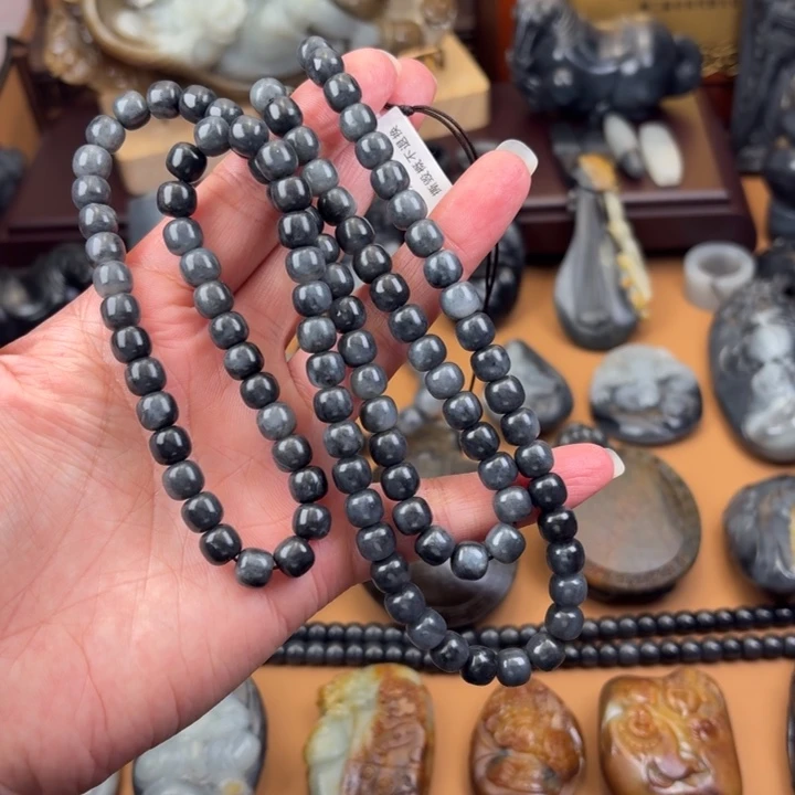 和田玉未镶嵌颈饰卡8老型