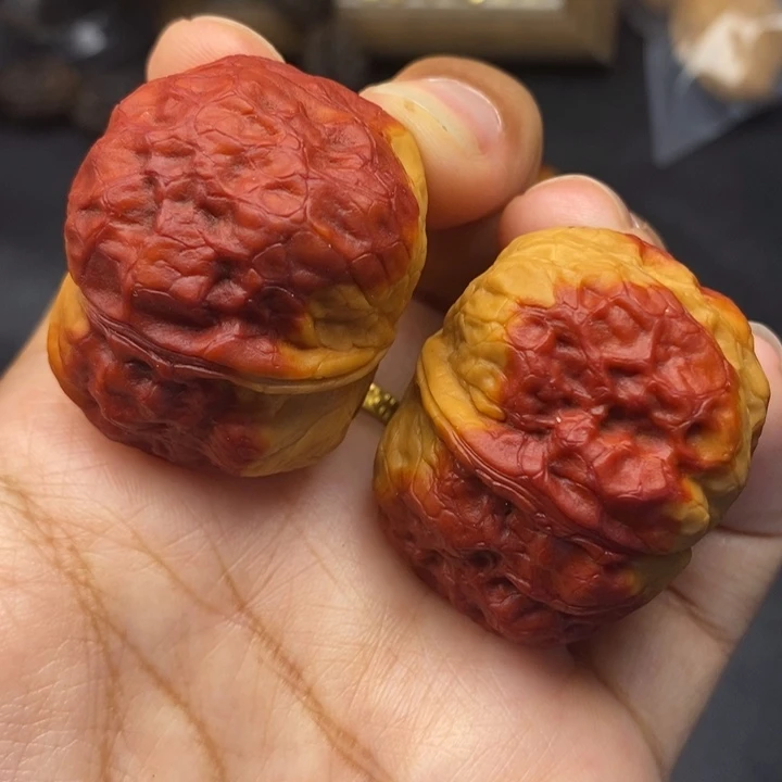 把件文玩核桃39尺方尊金蟾