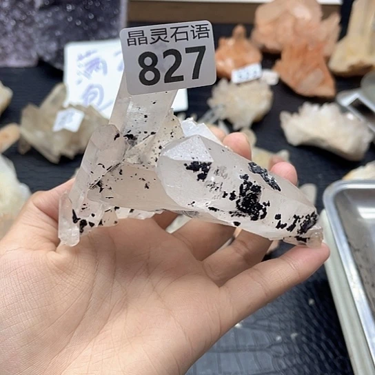 锦***点水晶大型摆件（非配饰）未镶嵌