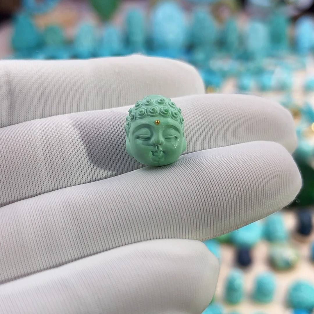 绿松石珠宝奇石未镶嵌