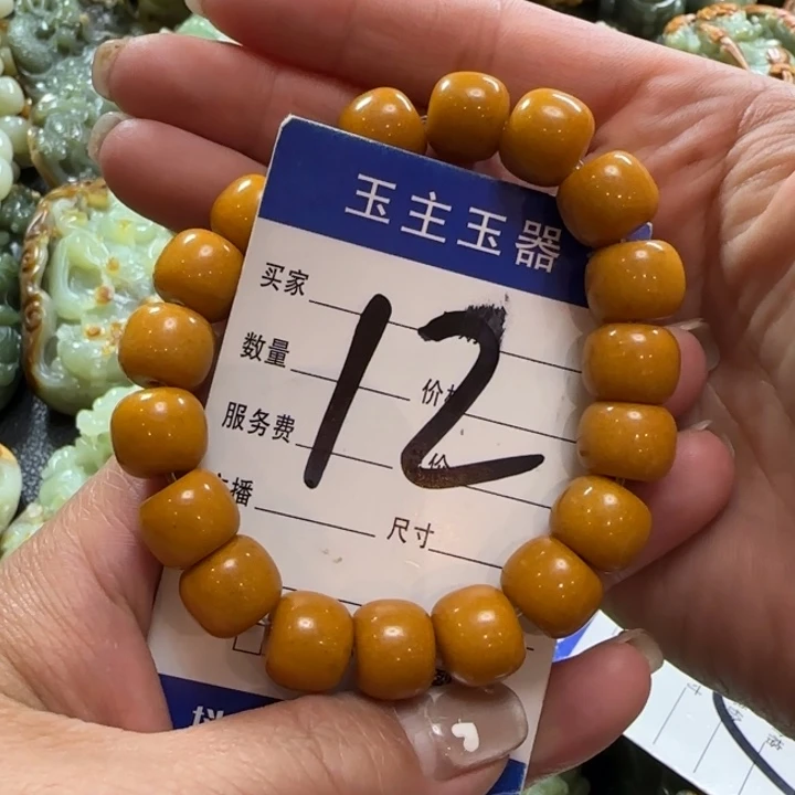 手串未镶嵌透闪石质玉