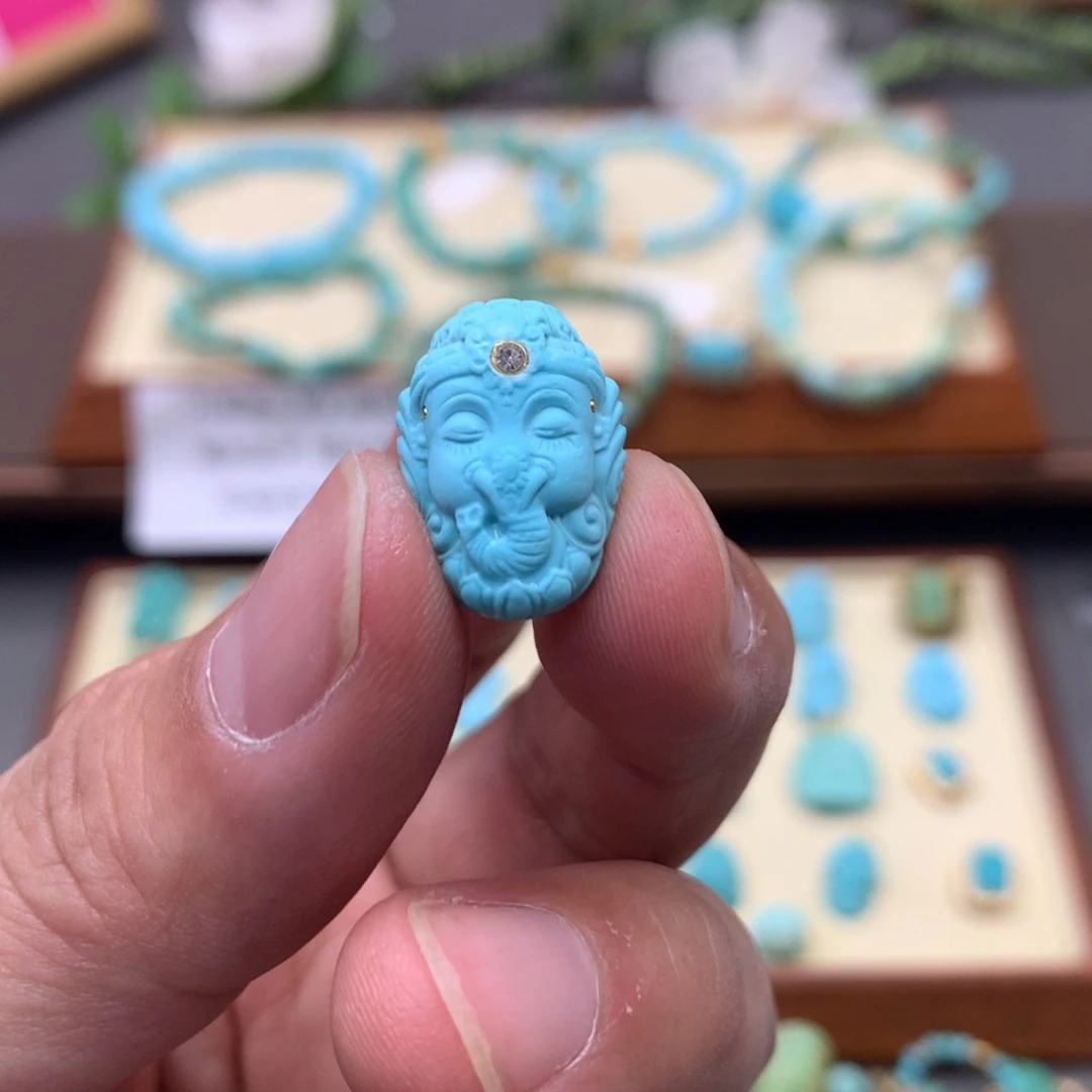 绿松石9未镶嵌配饰