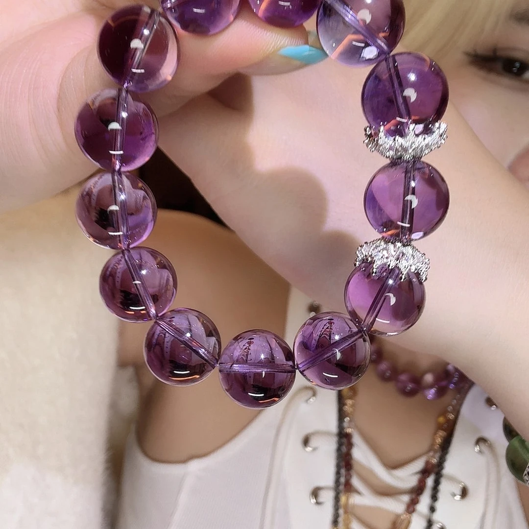 水晶手链合金水晶