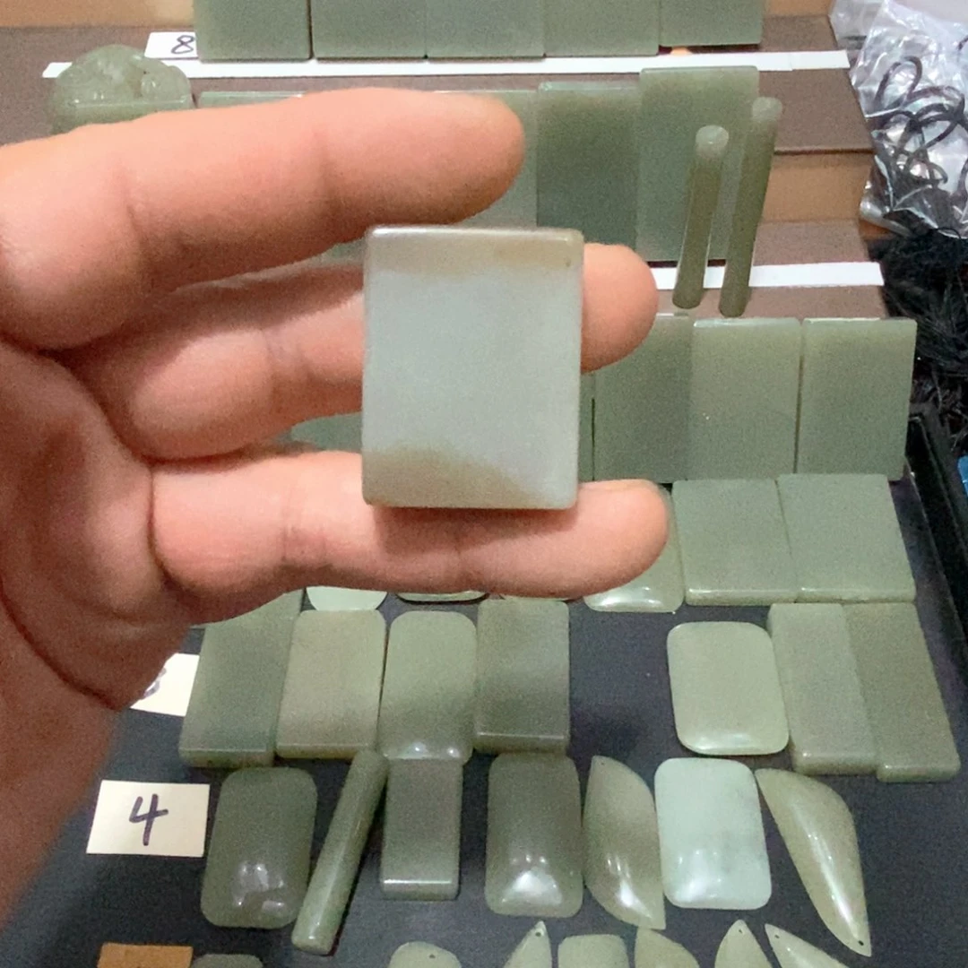 和田玉未镶嵌颈饰雲*軒020