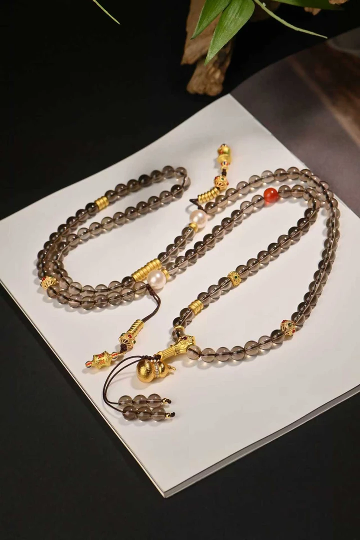 【JQ专属】龙魂之晶 福禄天珠水晶项链