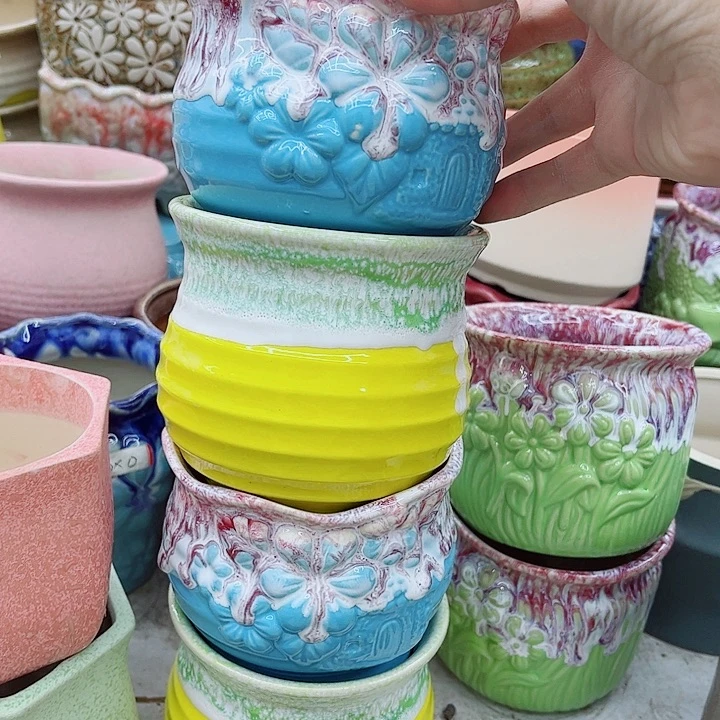 多肉绿植陶瓷花盆