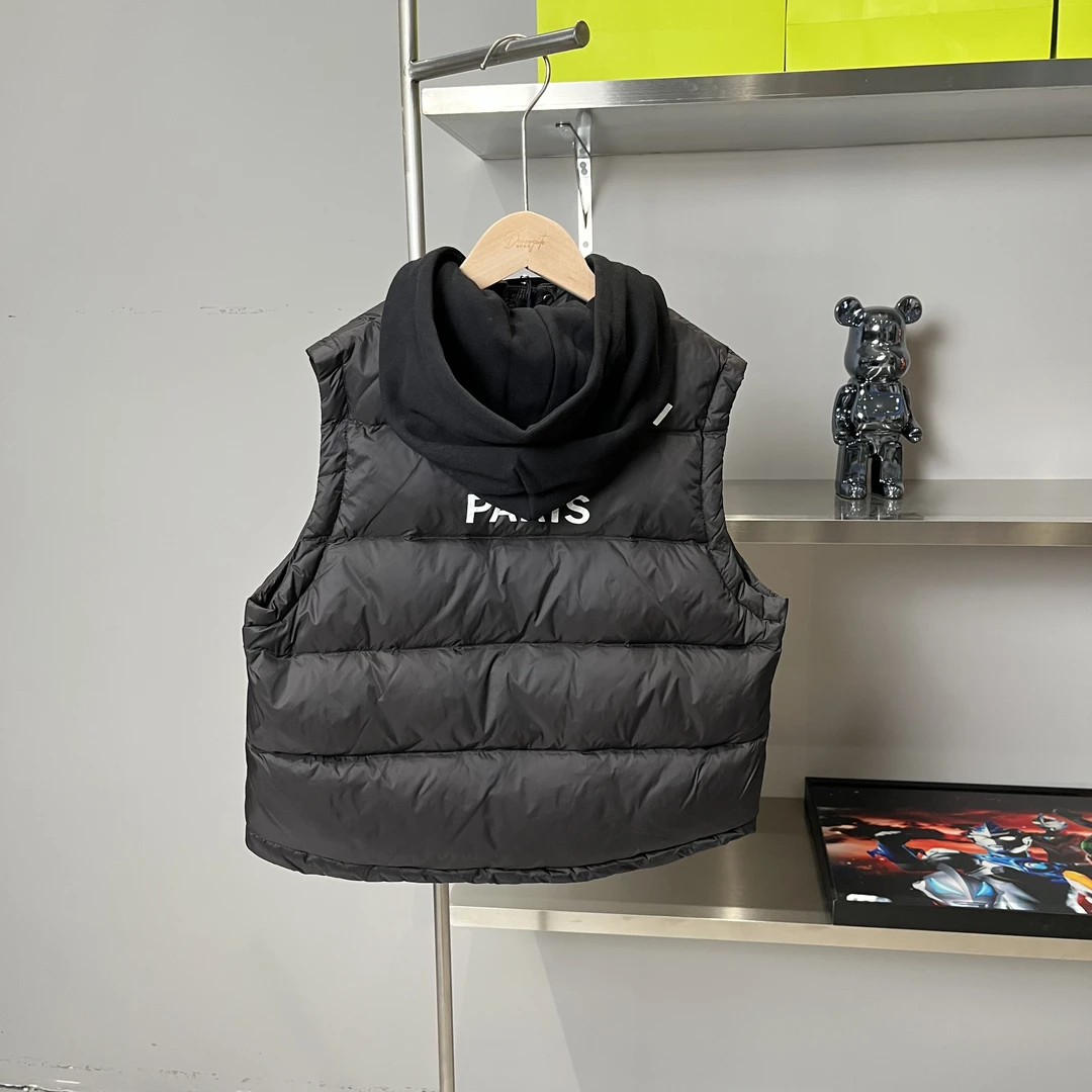 秋冬男童女童黑色羽绒马甲 0413高奢亲子